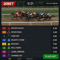 30bet - Horse Racing Sports Betting - Live Races